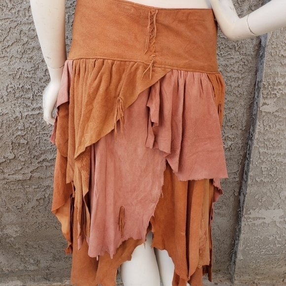 Gypsy‎ Suede Skirt, 😯not spell))) - Picture 8 of 14